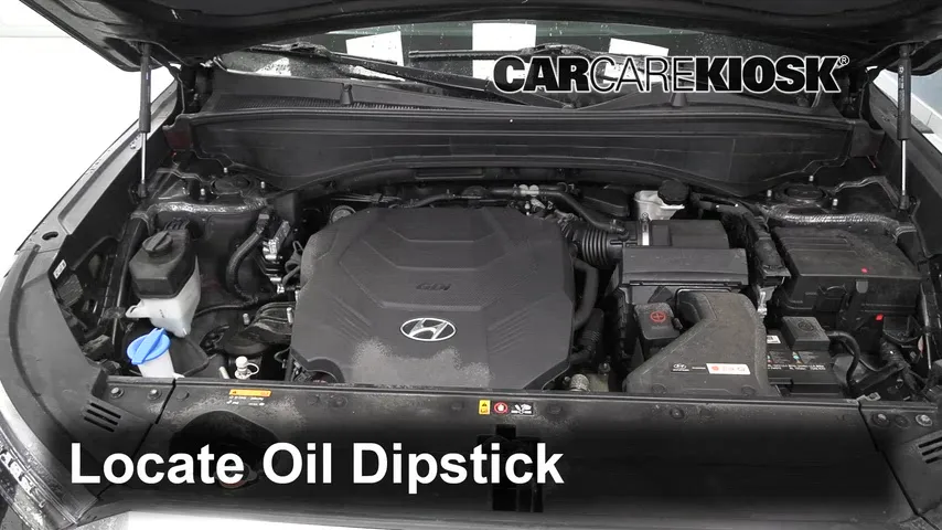 2020 Hyundai Palisade SEL 3.8L V6 Huile Vérifier le niveau de l'huile